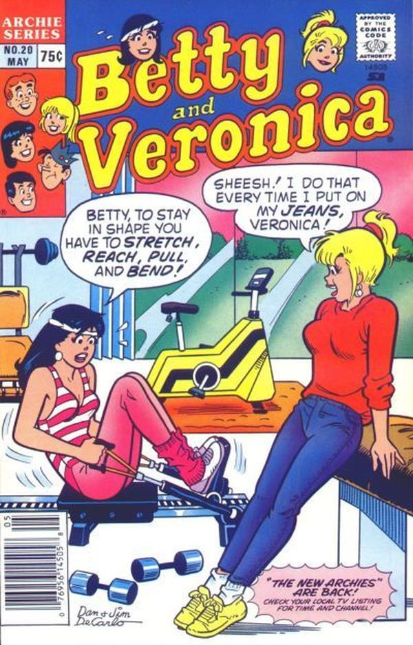 Betty and Veronica #20 cover