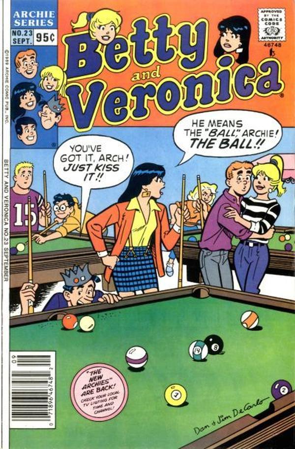 Betty and Veronica #23 cover