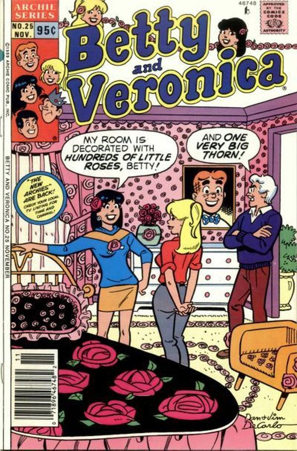 Betty and Veronica #25 cover