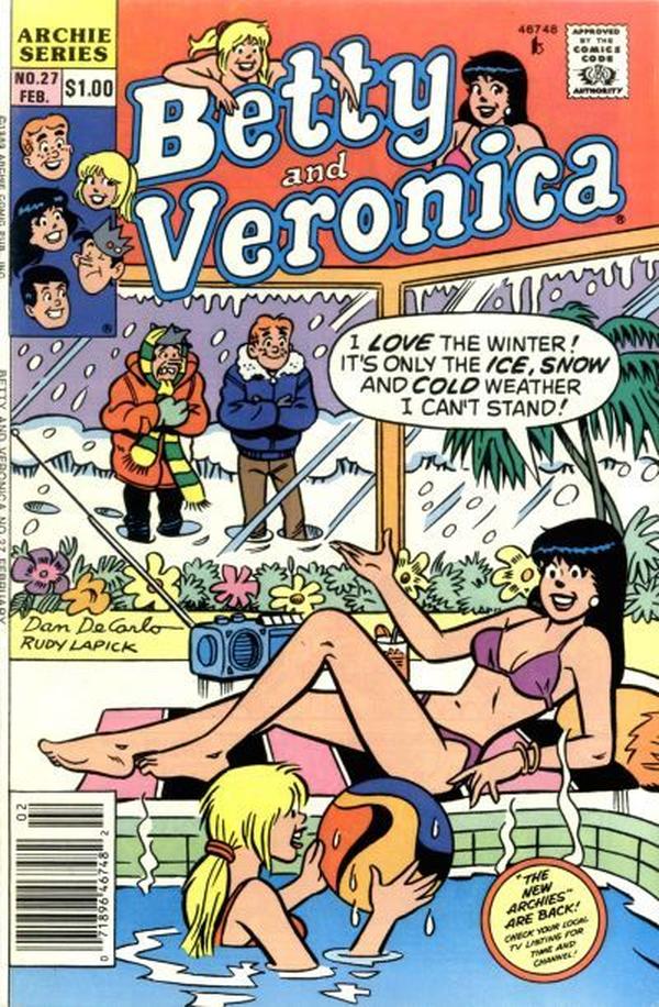 Betty and Veronica #27 cover