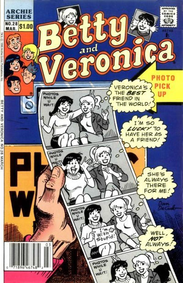 Betty and Veronica #28 cover