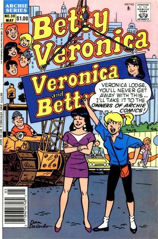 Betty and Veronica #30 cover