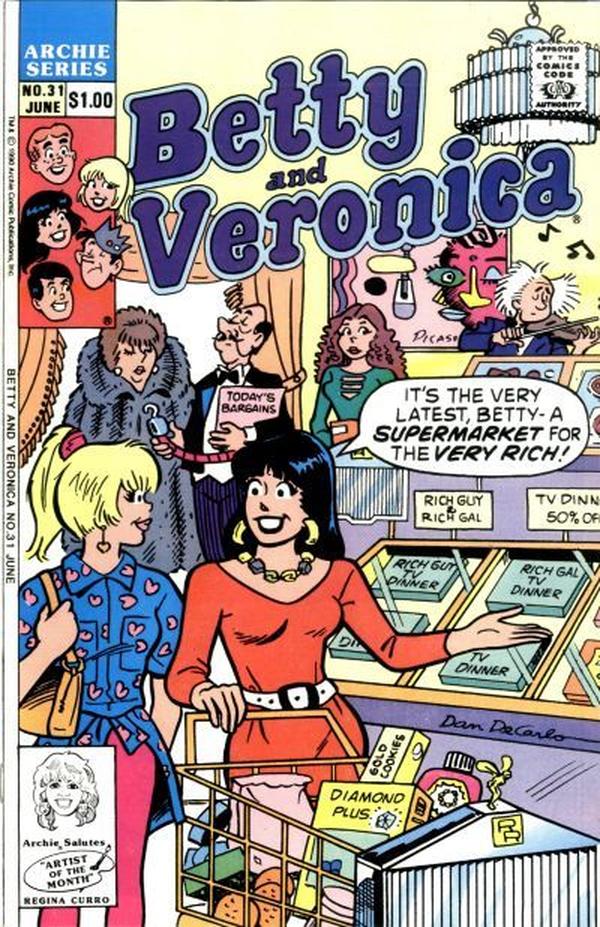 Betty and Veronica #31 cover