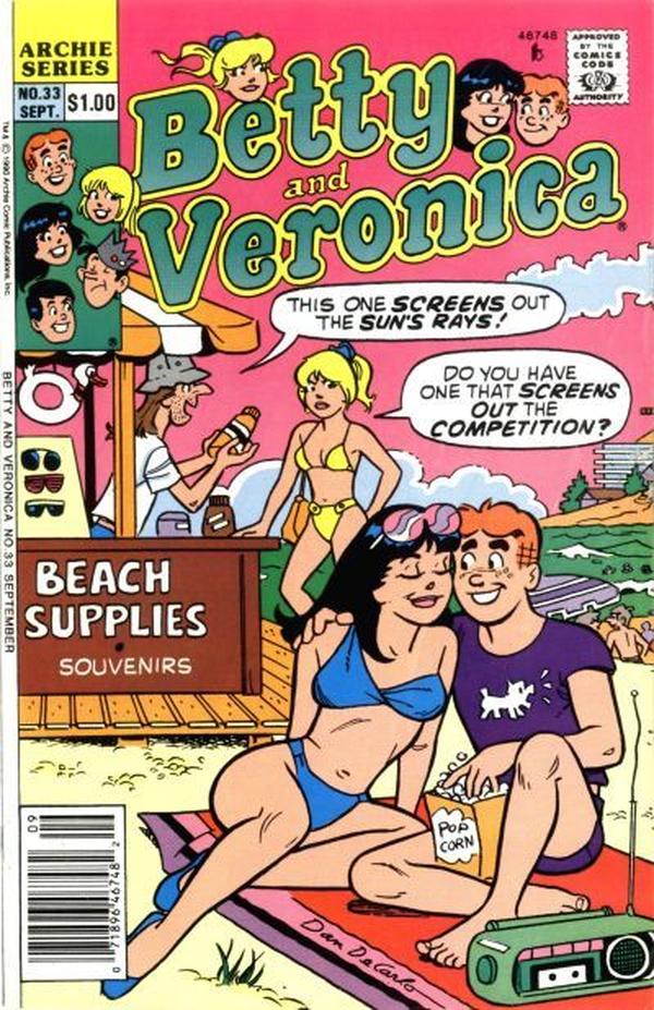 Betty and Veronica #33 cover