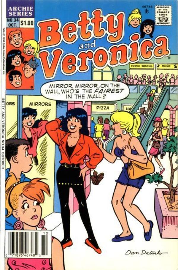 Betty and Veronica #34 cover