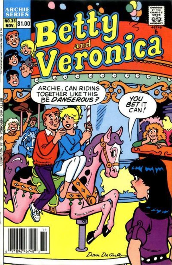 Betty and Veronica #35 cover