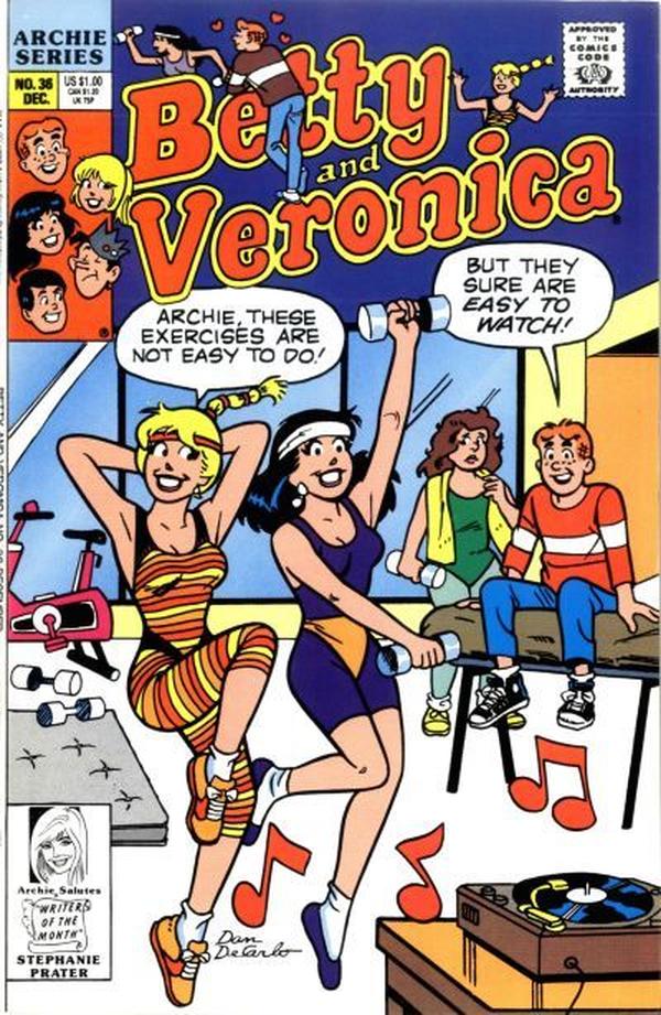 Betty and Veronica #36 cover