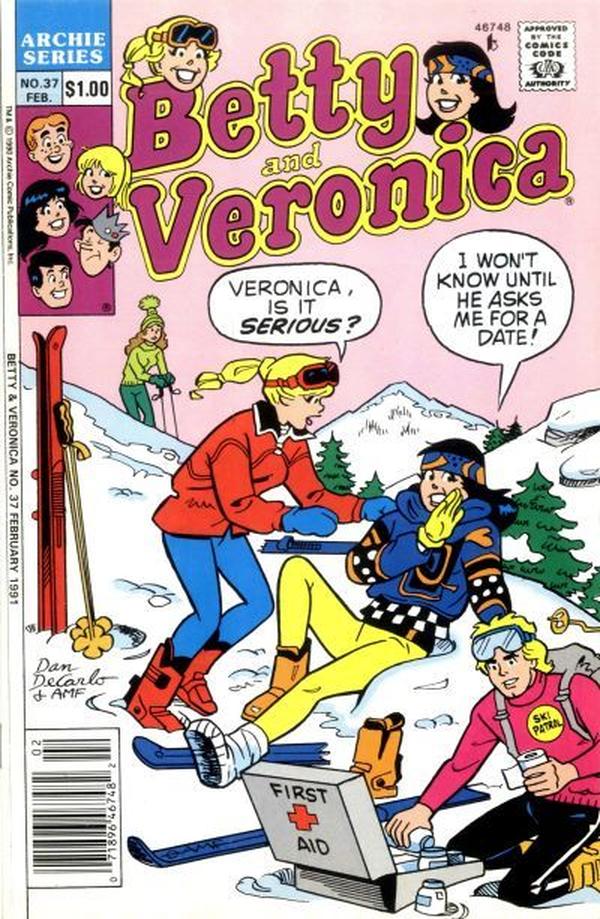 Betty and Veronica #37 cover