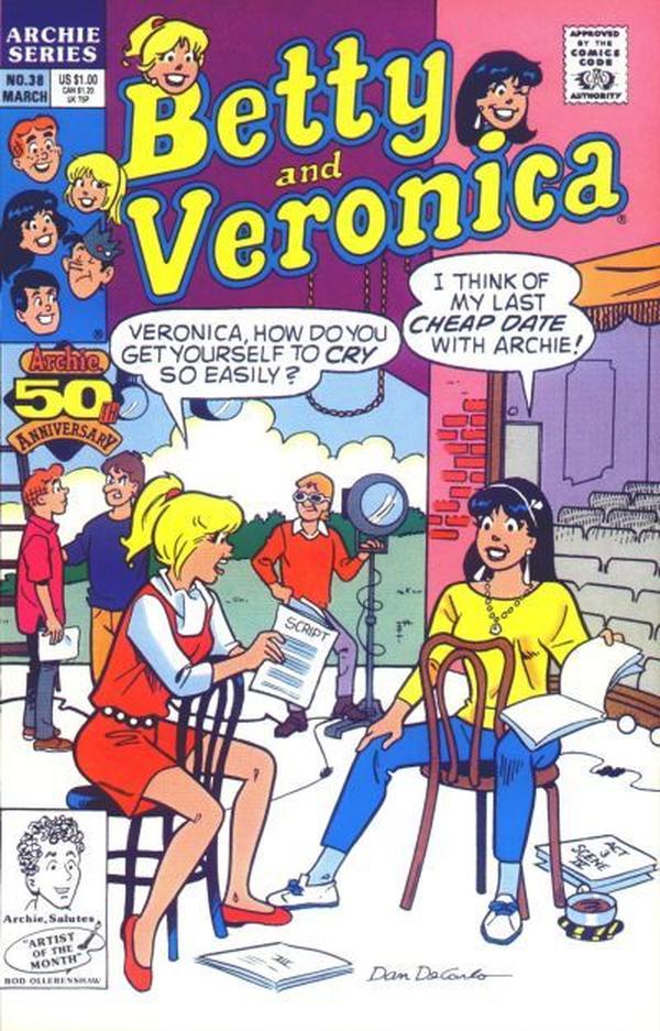 Betty and Veronica #38 cover