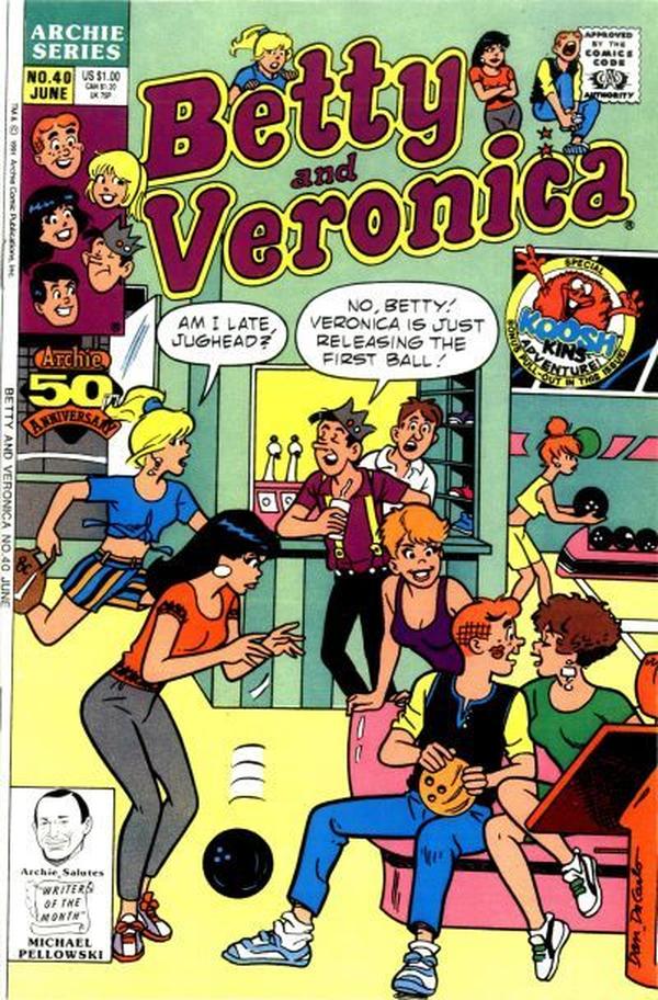 Betty and Veronica #40 cover