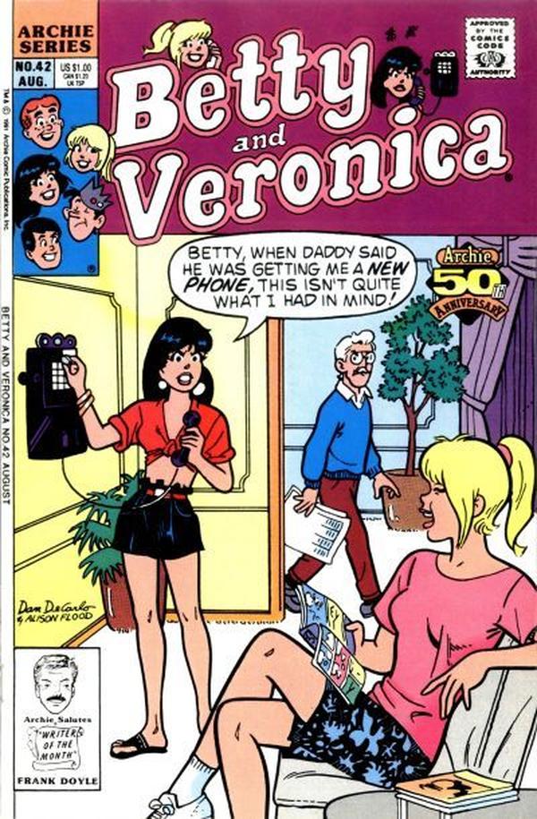 Betty and Veronica #42 cover