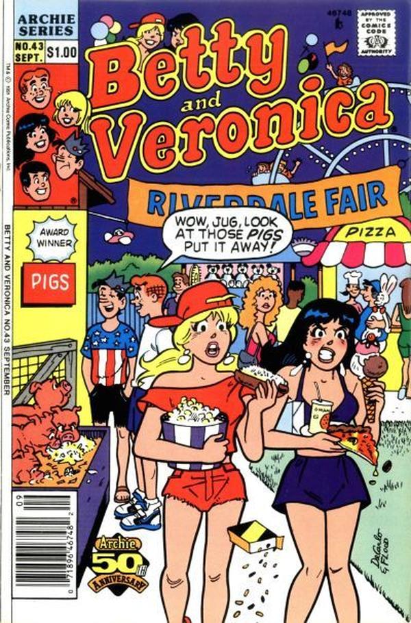 Betty and Veronica #43 cover