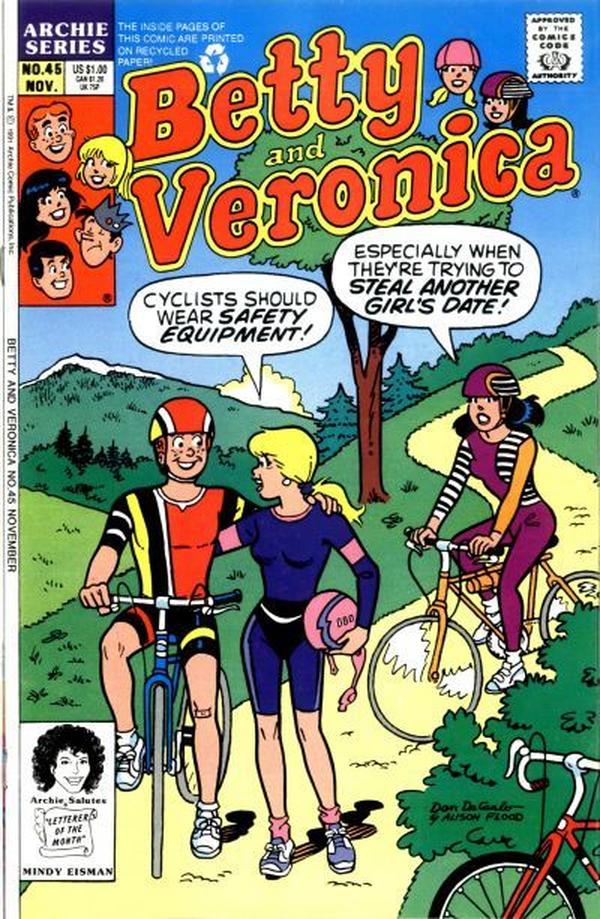 Betty and Veronica #45 cover
