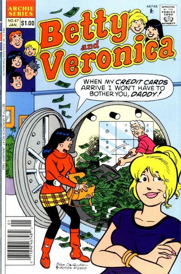 Betty and Veronica #47 cover