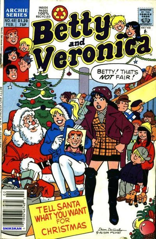 Betty and Veronica #48 cover