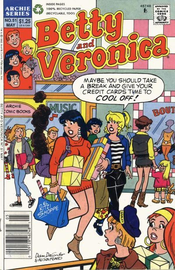 Betty and Veronica #51 cover