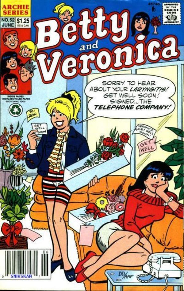 Betty and Veronica #52 cover