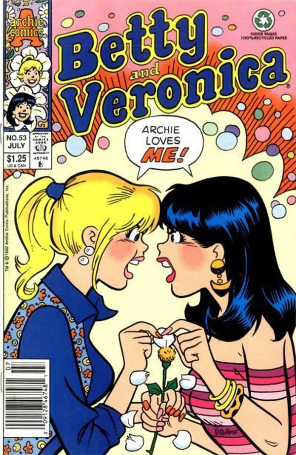 Betty and Veronica #53 cover