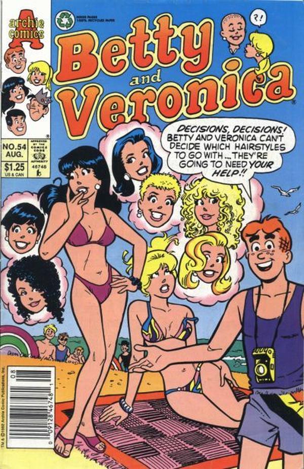 Betty and Veronica #54 cover
