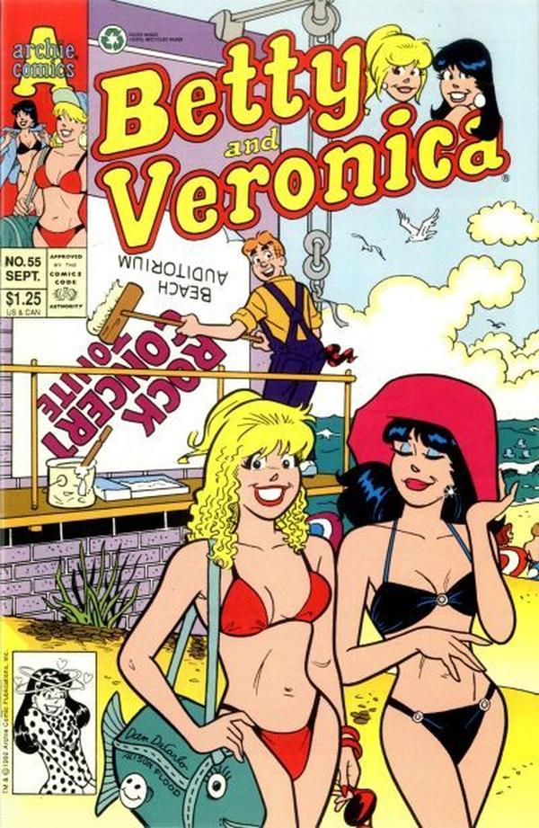 Betty and Veronica #55 cover