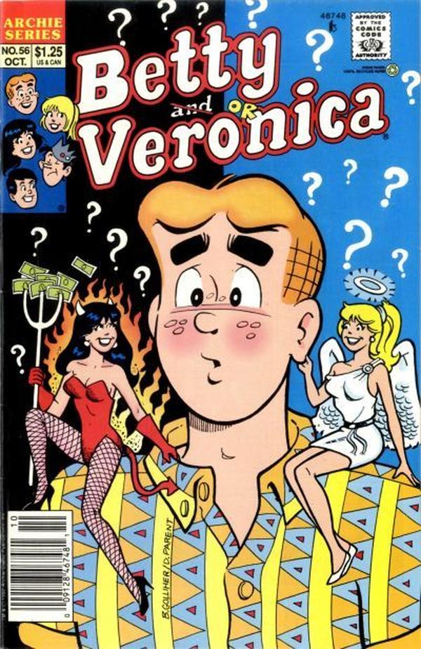 Betty and Veronica #56 cover