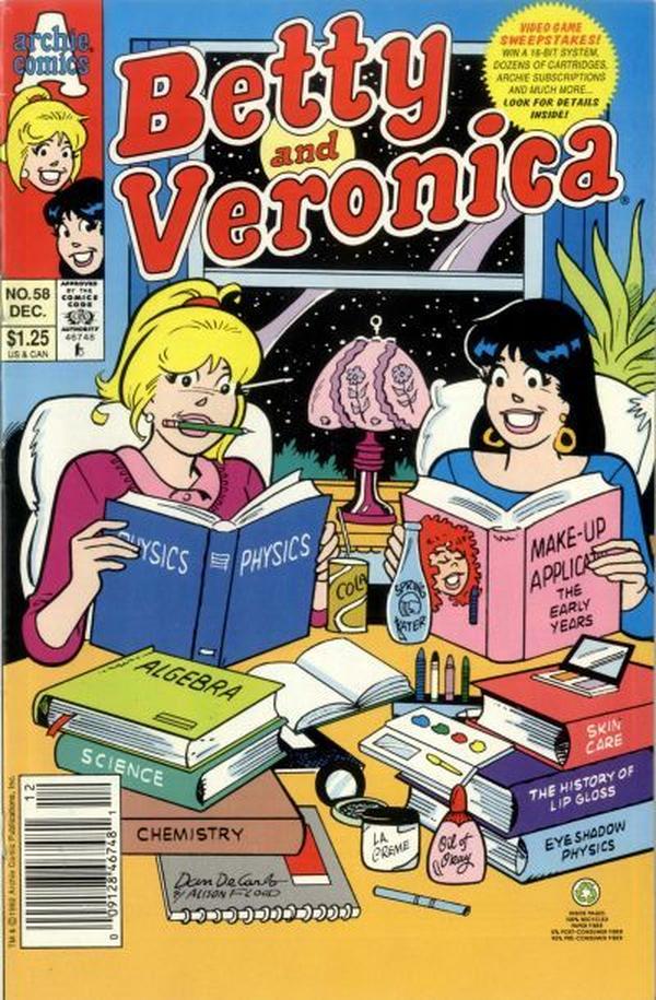 Betty and Veronica #58 cover
