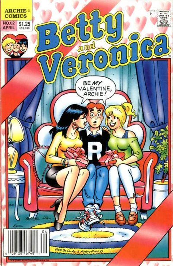 Betty and Veronica #62 cover