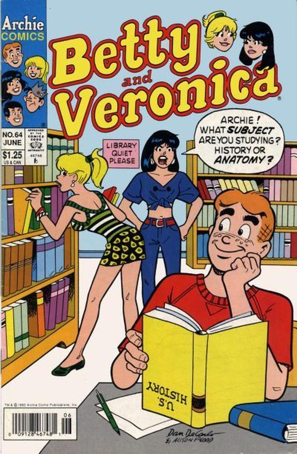 Betty and Veronica #64 cover