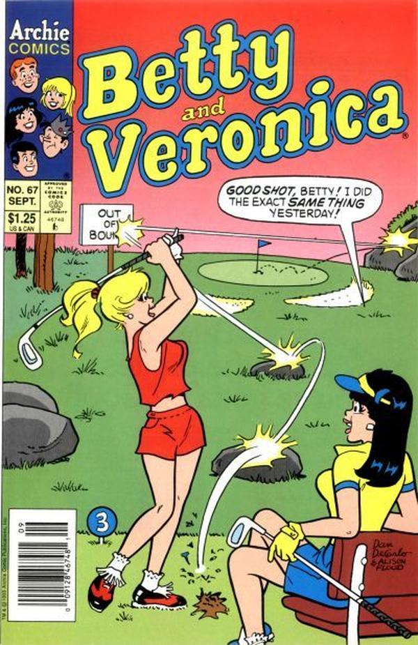 Betty and Veronica #67 cover