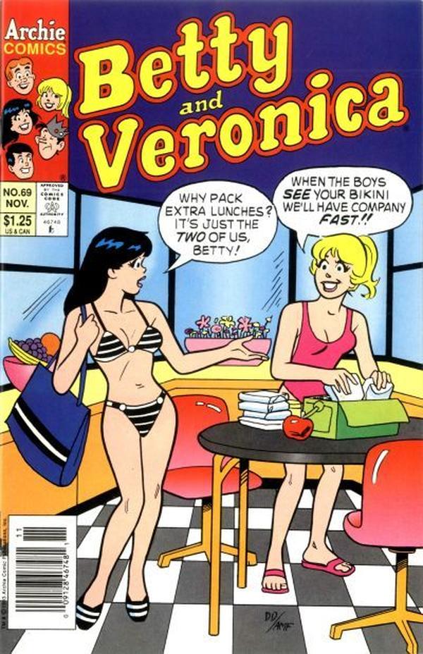Betty and Veronica #69 cover