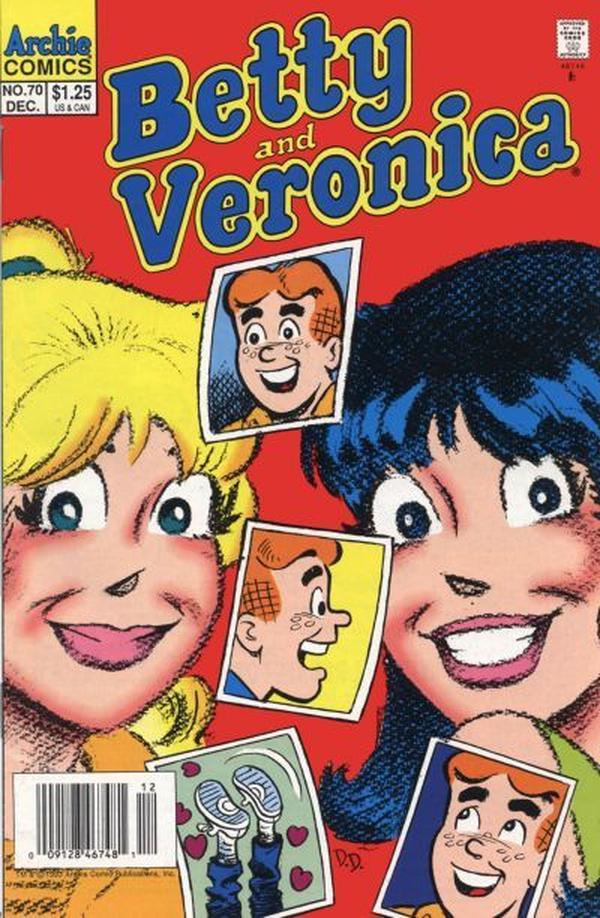 Betty and Veronica #70 cover
