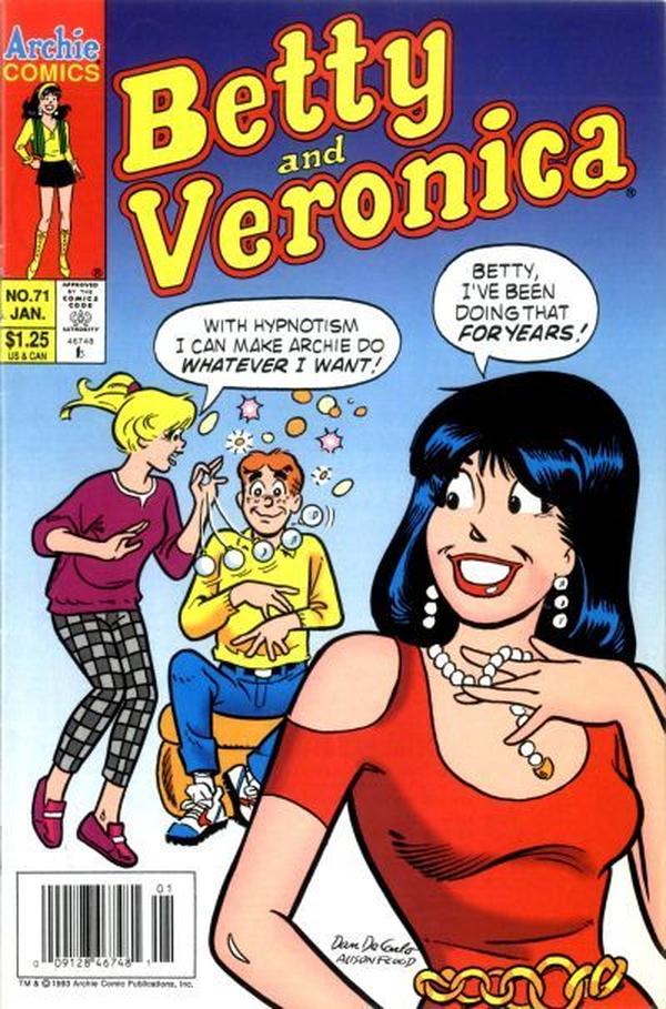 Betty and Veronica #71 cover
