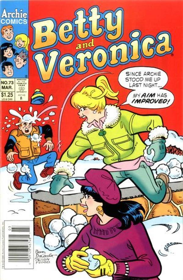 Betty and Veronica #73 cover