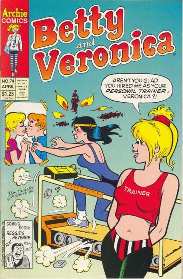 Betty and Veronica #74 cover