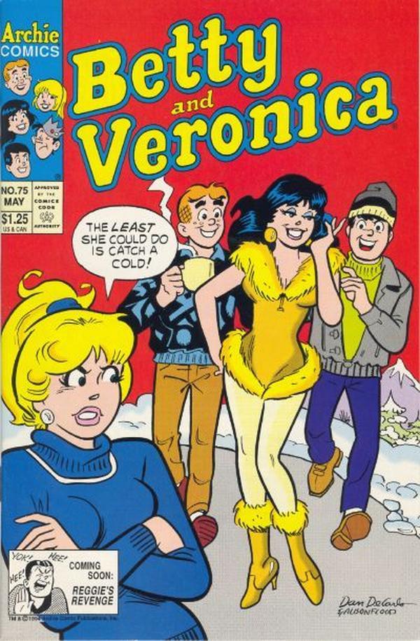 Betty and Veronica #75 cover