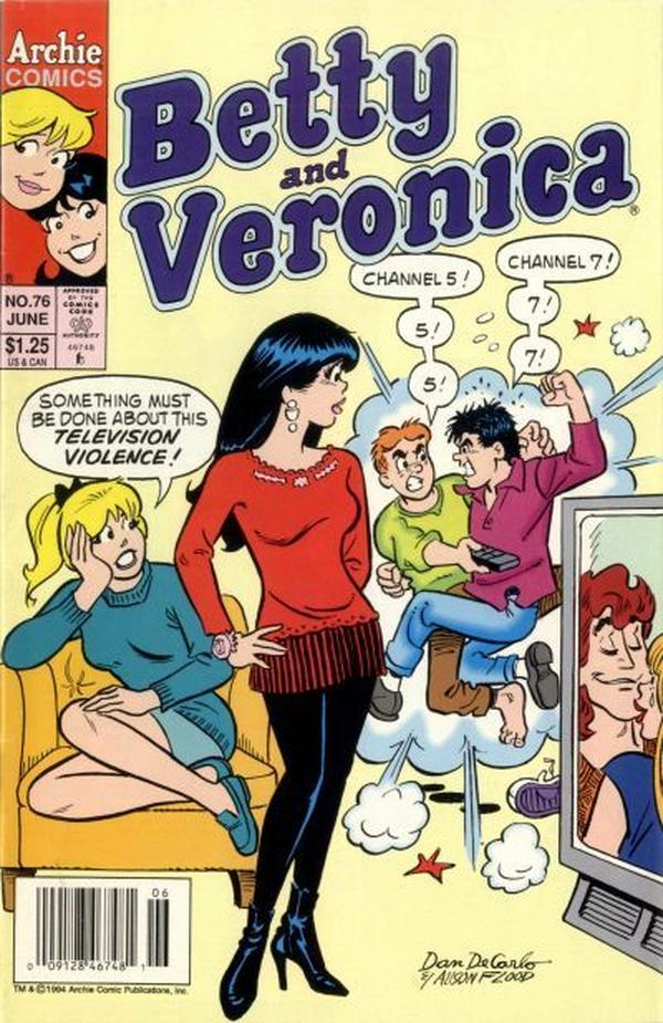 Betty and Veronica #76 cover