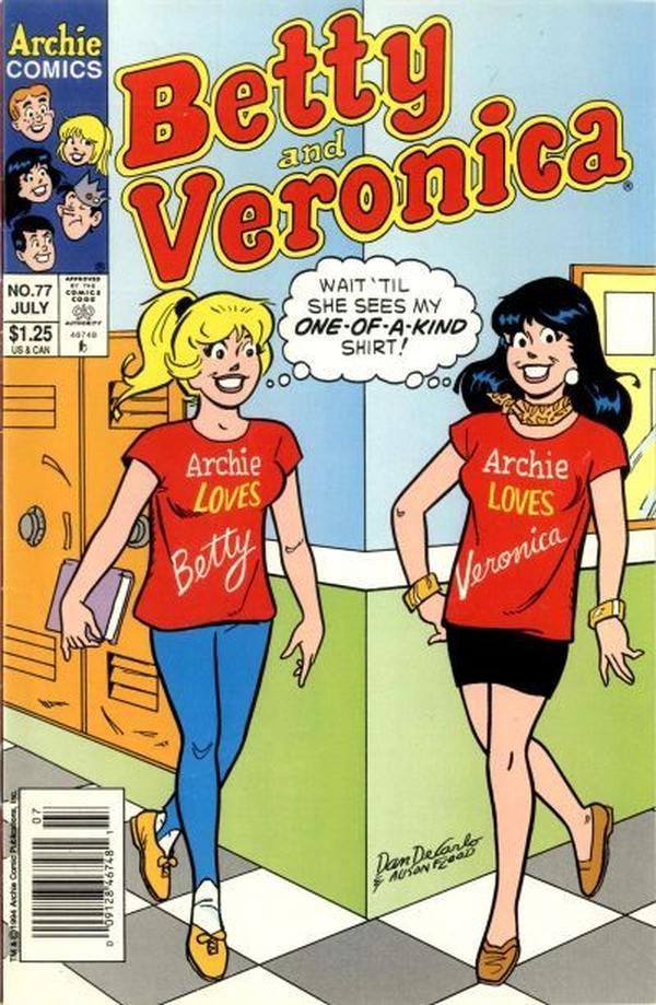 Betty and Veronica #77 cover