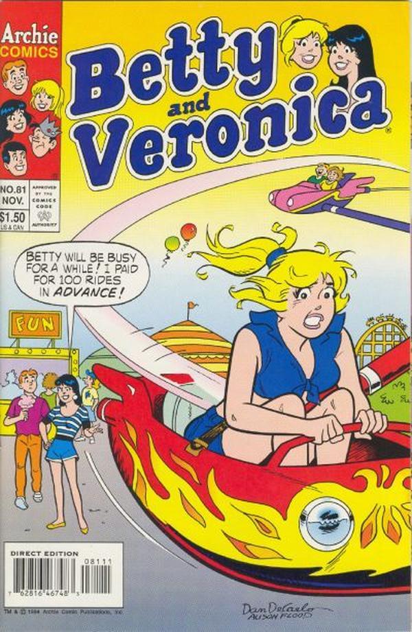 Betty and Veronica #81 cover