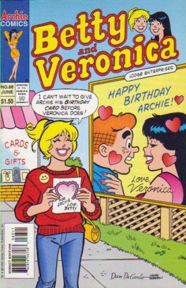 Betty and Veronica #88 cover
