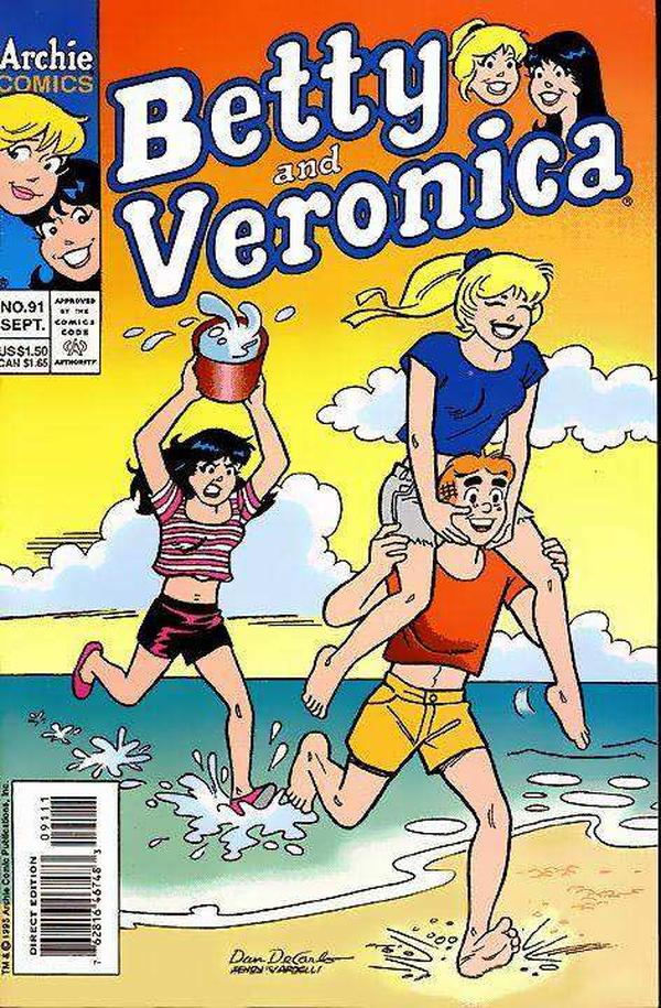 Betty and Veronica #91 cover