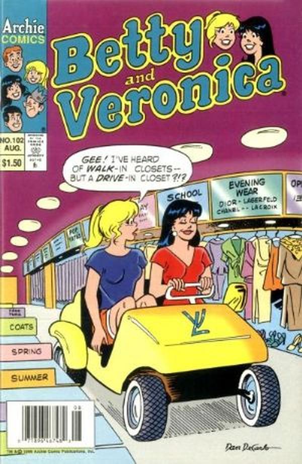 Betty and Veronica #102 cover