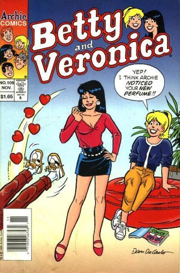 Betty and Veronica #105 cover