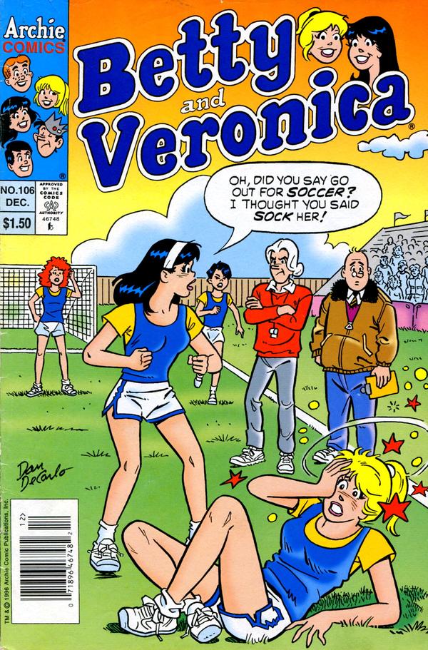 Betty and Veronica #106 cover