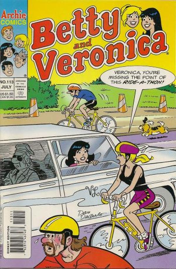 Betty and Veronica #113 cover