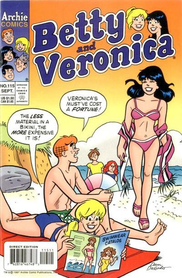 Betty and Veronica #115 cover