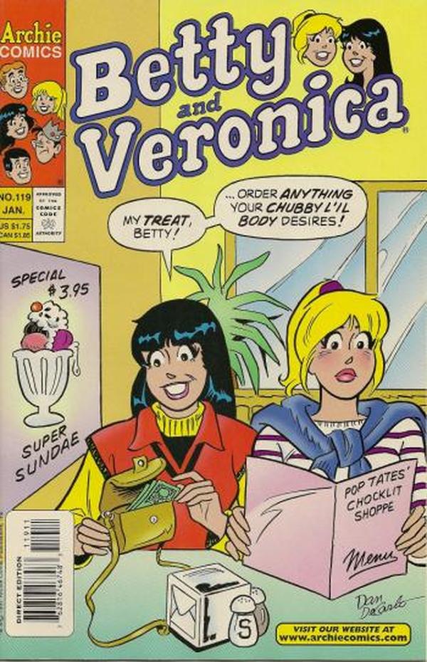 Betty and Veronica #119 cover