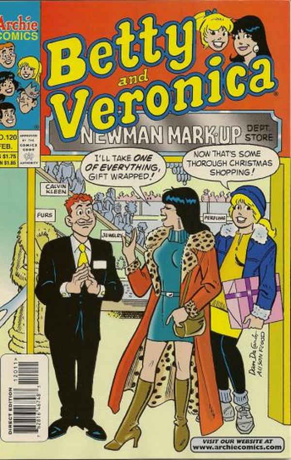 Betty and Veronica #120 cover