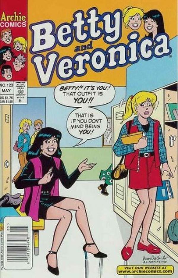 Betty and Veronica #123 cover