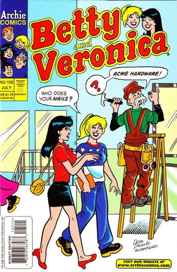 Betty and Veronica #125 cover