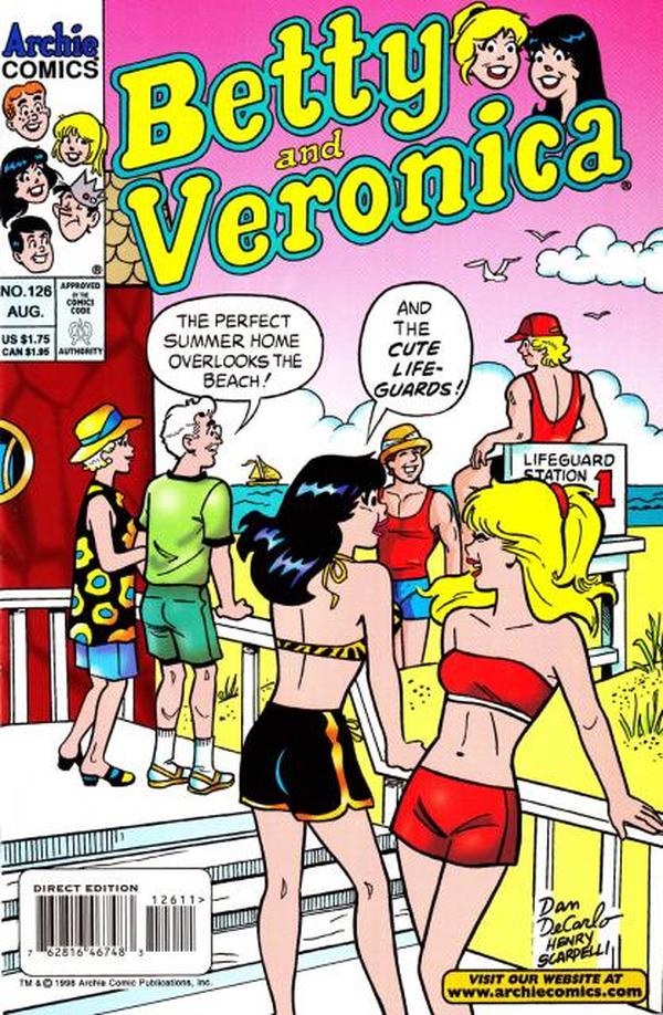 Betty and Veronica #126 cover